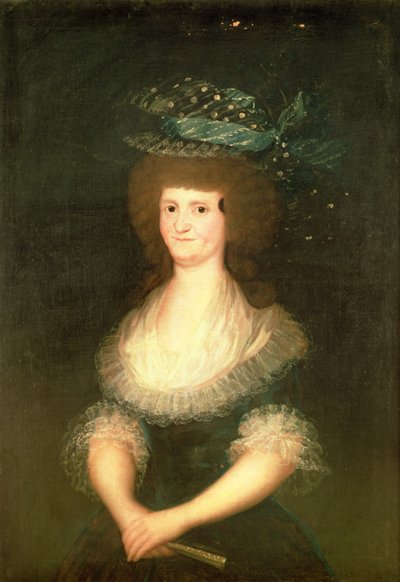 Portrait of Queen Maria Luisa, wife of King Charles IV of Spain by Francisco de Goya